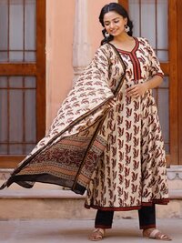 Anarkali Cotton Kurti