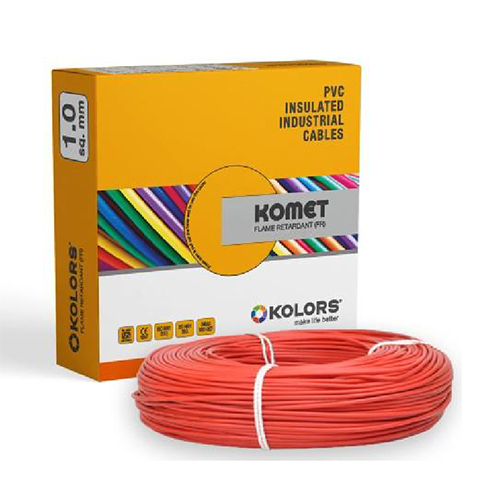 KOLORS 1.0.SQ.MM FR INDL. CABLE 1100V 90MTR