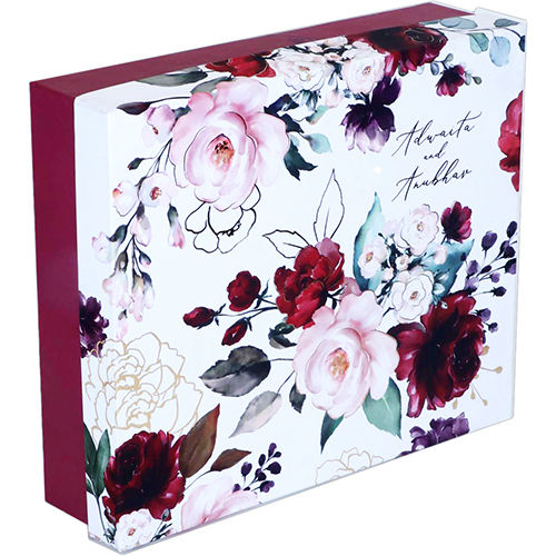 Floral Printed Packaging Box