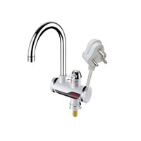 STAINLESS STEEL LED DIGITAL DISPLAY INSTANT HEATING ELECTRIC WATER HEATER FAUCET TAP