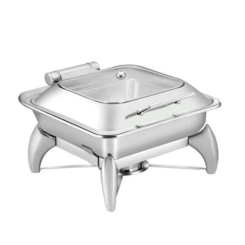 Silver Stainless Steel Hydraulic Chafing Dish