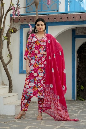 Eye Catching Floral Afghani suit Duo set