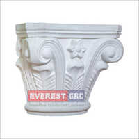 Designer Grc Column & Capital - High-grade Grc, Customizable Sizes Available, Ornate Capital Shape, Weather-resistant, Precast Installation