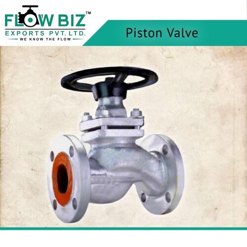 High Pressure Steam Piston Valve Supplier Dholka India