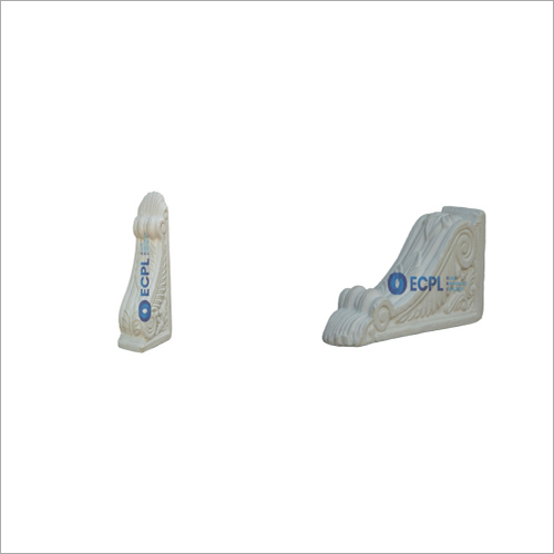 Smooth Finish White Color Interior Exterior Decorative GRC Brackets