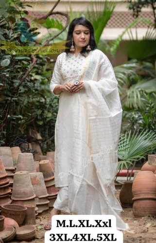 Elegant Heavy Model Silk Kurti Set
