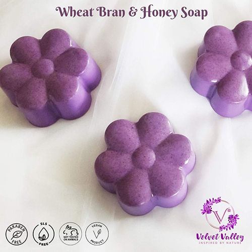 Pure Wheat Bran And Honey Soap