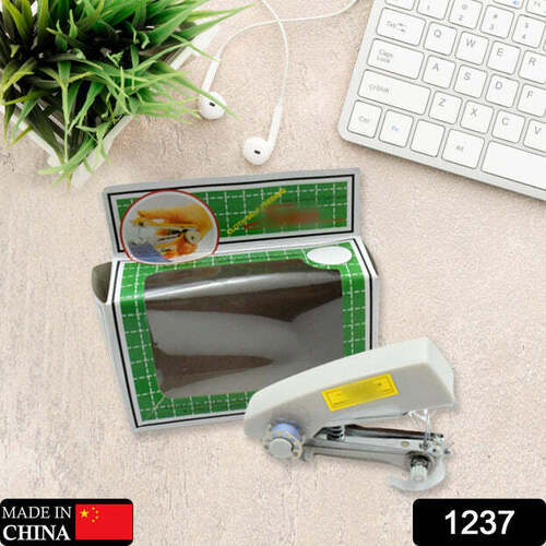 HANDY STITCHING STAPLER MACHINE POCKET PORTABLE MINI SEWING CORDLESS HAND OPERATED MANUAL STITCH STAPLER SILLAI MACHINE