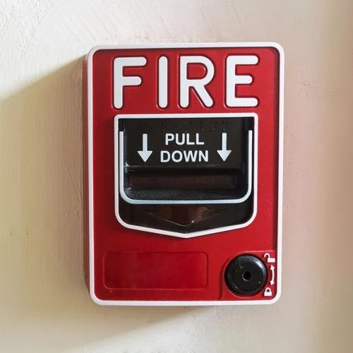 Red Fire Alarm Pull Station