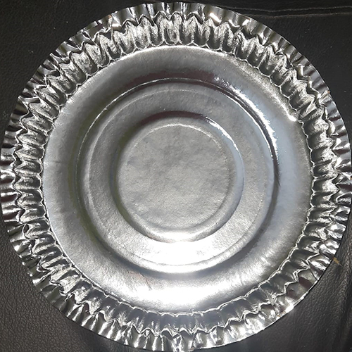 120GSM Silver Paper Plates