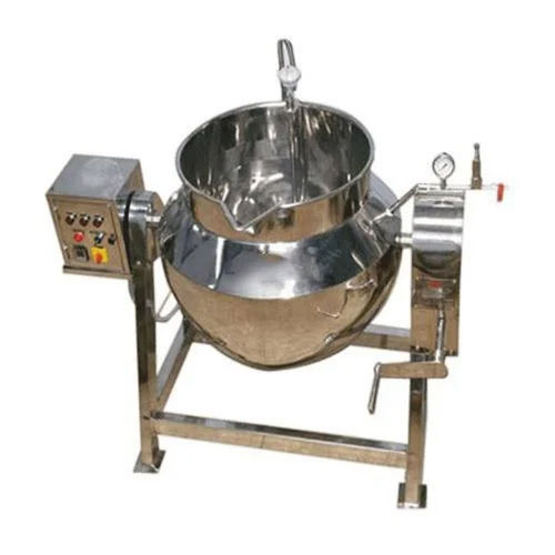 Sliver Stainless Steel Paste Making Kettle