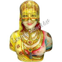 Marble Human Sculpture - High-quality Indian Marble, Different Sizes Available, Multicolor Finish | Unique Decorative Art Piece For Home And Gift