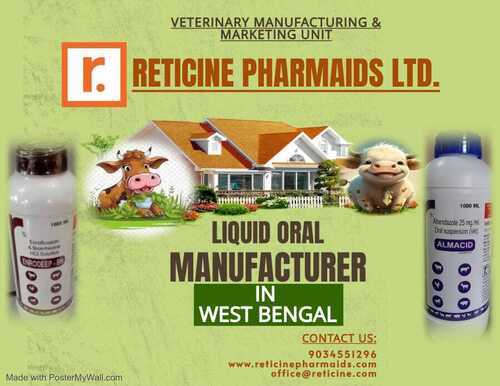 LIQUID ORAL MANUFACTURER IN WEST BENGAL