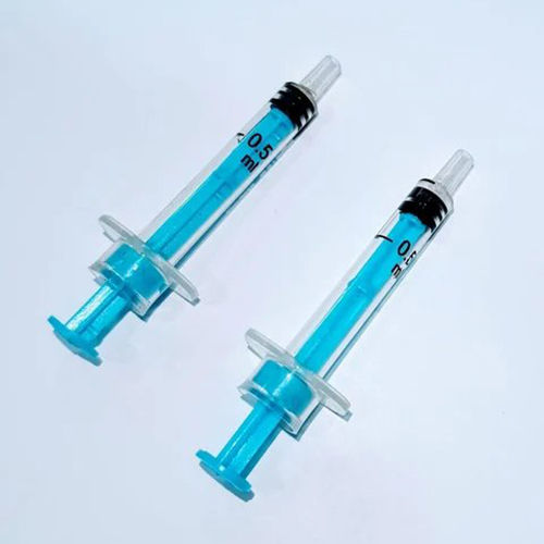 Auto Disable Syringe 0.5 Ml Grade: Medical Grade