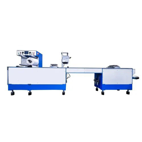 Blue Fully Automatic Blister Packing Machine