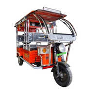 130Ah Smart Ss Battery Operated Rickshaw