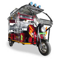 135Ah Queen Ss Battery Operated Rickshaw