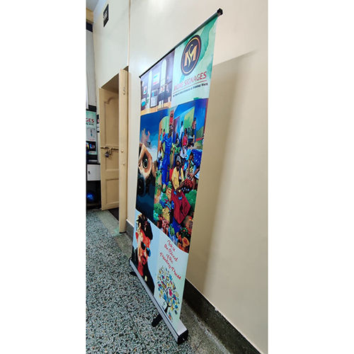Multicolor Roll Up Standee
