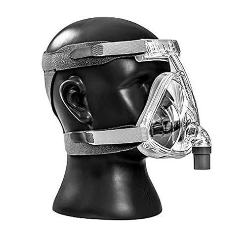 Black Cpap Bipap Mask Full Face Mask