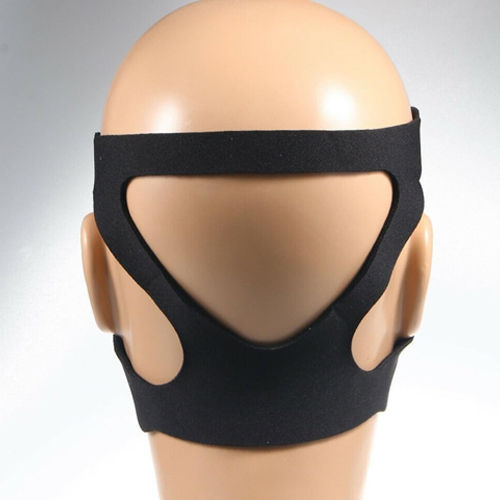 Non Woven Cpap Mask Headgear Black Strap