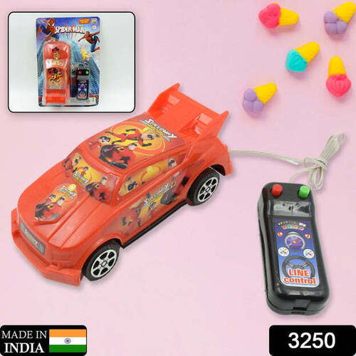 CARTOON PRINTED WIRE REMOTE CONTROL CARS TOYS