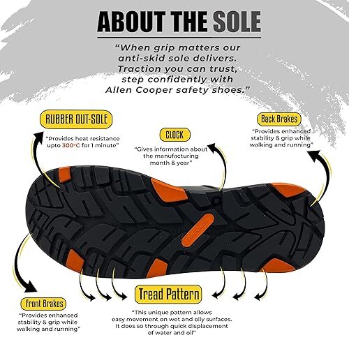 Allen Cooper ACL-3687 Heat Resistant Safety Shoe
