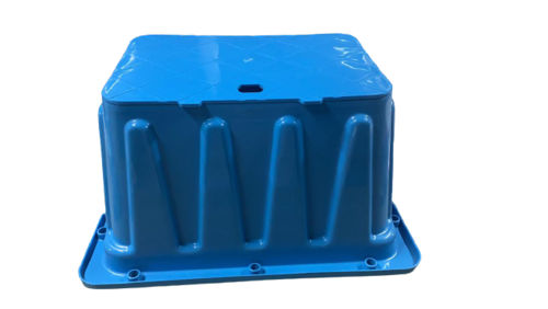 Water Meter Box - Color: Blue