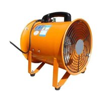 Variya Exhaust Fan - Steel, 300mm Dimensions, Yellow Color | 65 M3/hr Capacity, 500 Watt Power, Medium Pressure, 71 Db Noise Level, 2800 Rpm Motor Speed, 1 Year Warranty