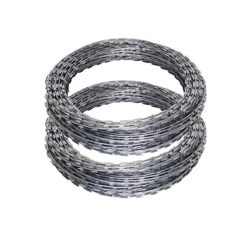 Silver 6 Mm Galvanized Iron Concertina Wire At Best Price In Gurugram Shri Shyam Industries