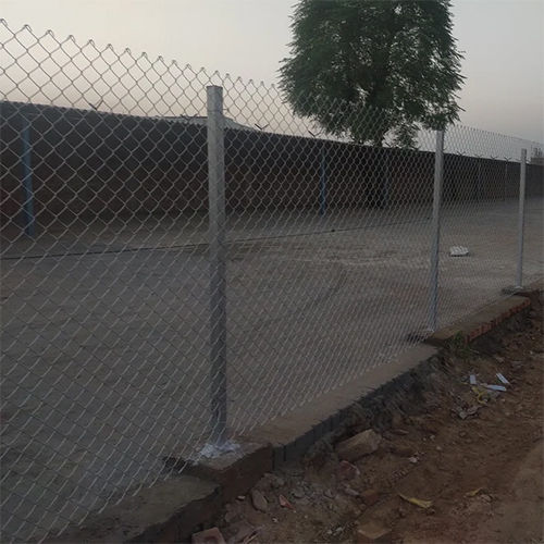 Silver Galvanized Iron Boundary Wire Mesh