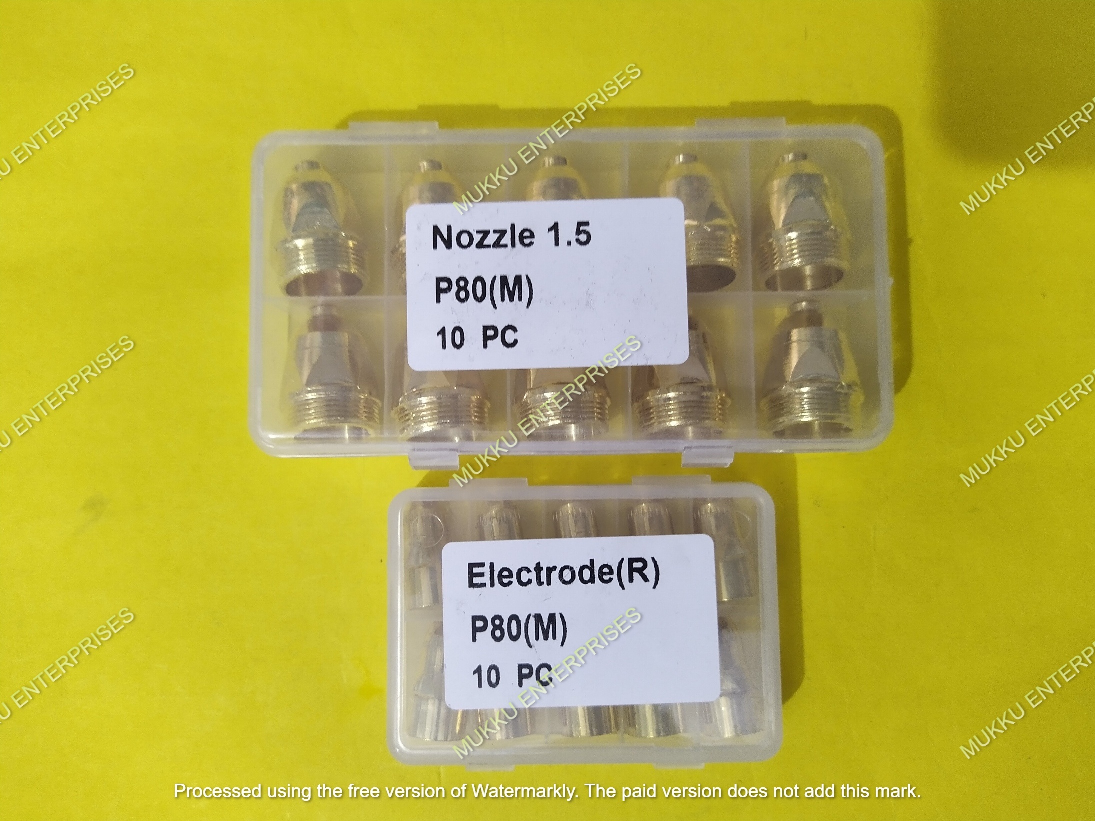 Plasma Cutting Nozzle P80 Gold dealer