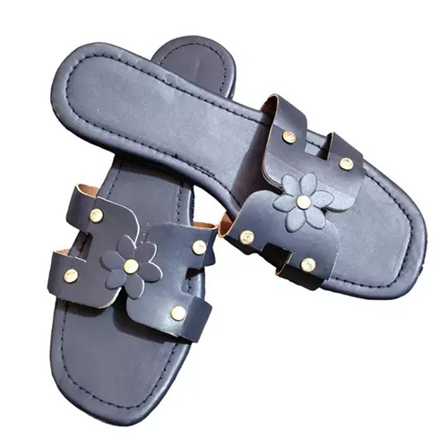 Ladies Casual Sandal - Synthetic Leather Sizes IND-4 to IND-9 Flat Heel Design | Versatile Footwear for All Seasons and Ages