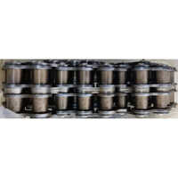 Silver Diamond Duplex Roller Chain