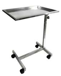Instrument Trolley Mayos - Color: Silver (polished/matt Finish)