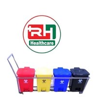 Bmw Trolley 4 Bins - Dimension (l*w*h): Approx. 24 X 18 X 42 Inches Inch (in)