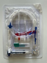 double lumen catheter dialysis