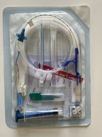 double lumen catheter