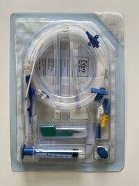 triple lumen cvp catheter