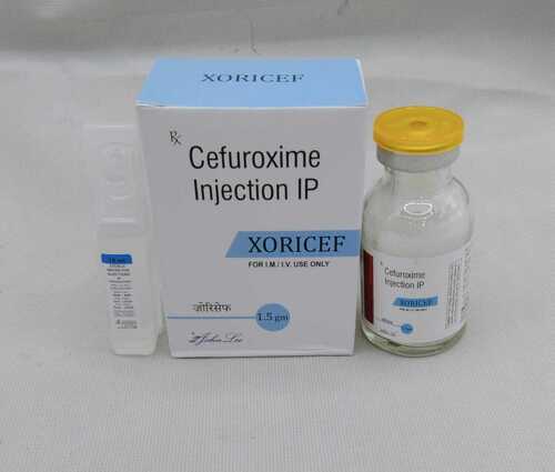 Cefuroxime Sodium Injection - 1500mg Dosage Strength | Antibiotic Treatment for Bacterial Infections