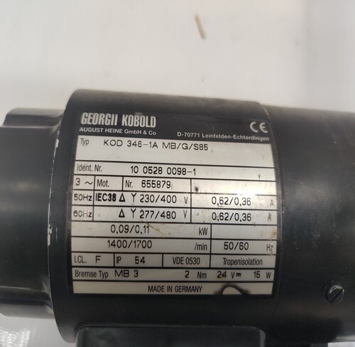 GEORGII KOBOLD KOD-346-1A-MB/G/S85 BRAKE MOTOR