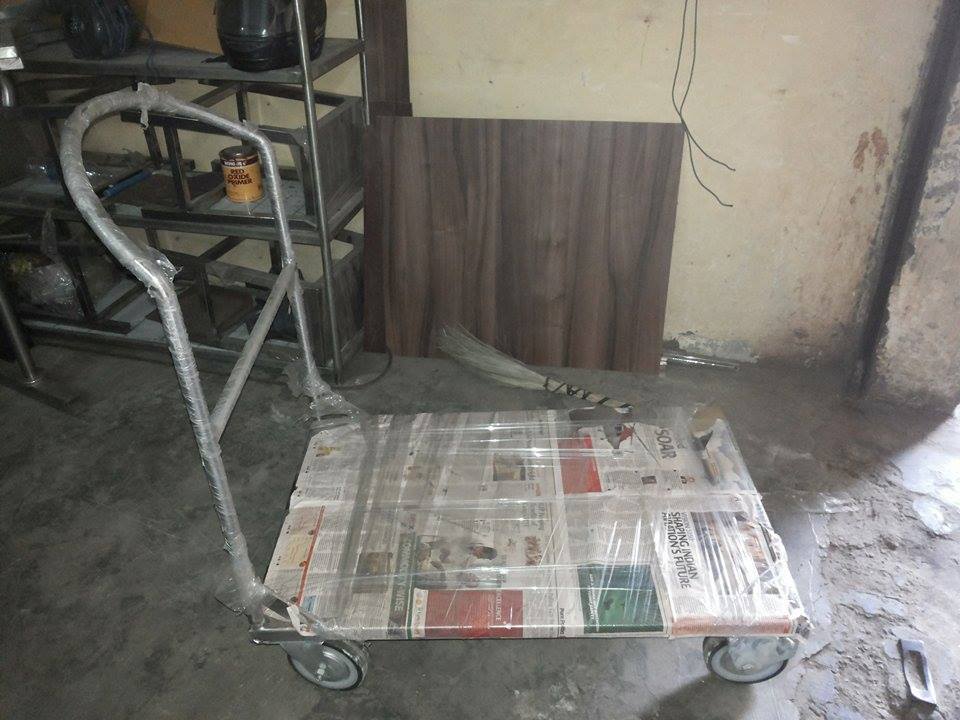Stainless Steel Platform Trolley