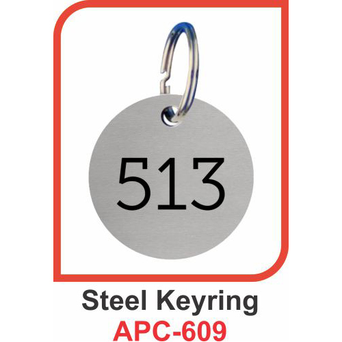 Steel key ring APC-609