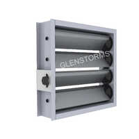 Silver Airfoil Blades Volume Control Damper