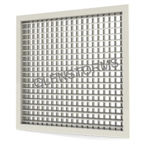 White G-Hv Ac Double Louver Air Grille