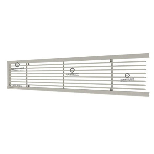 White 0 Degree High Flow Ac Air Grille