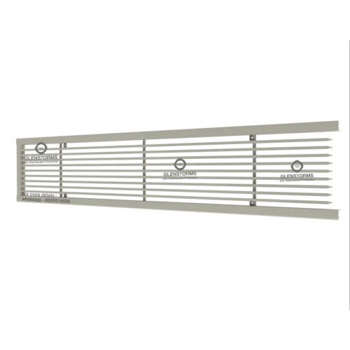 White 0 Degree Normal Flow Ac Air Grille