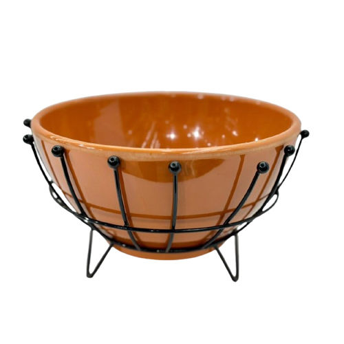 Orange Salad Serving Bowl