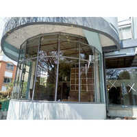 Glazing Profile - Glass Material, Various Sizes Available, Elegant White Finish