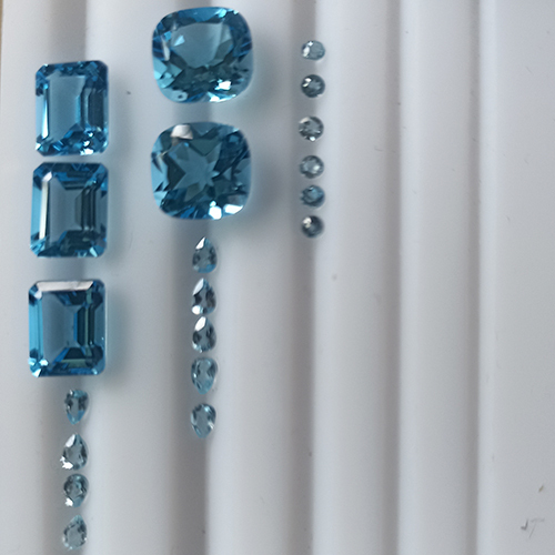 Swiss Blue Topaz Gemstone