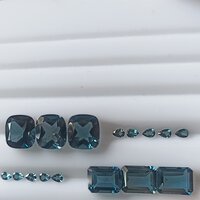 London Blue Topaz Gemstone